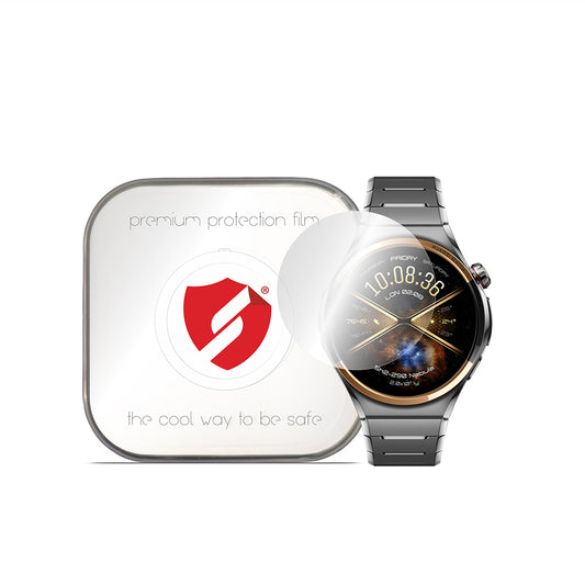 Pellicola protettiva Smart Protection Premium Classic per Huawei Watch 6 Pro 46 mm, plastica, set da 4 pezzi