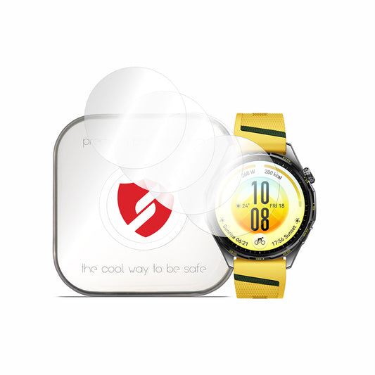 Pellicola protettiva Smart Protection Premium Classic per Huawei Watch GT 7 46 mm, plastica, set da 4 pezzi