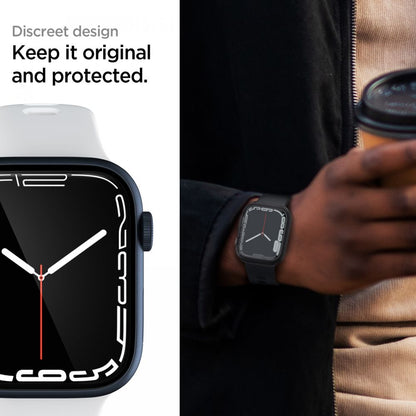 Pellicola Protettiva Spigen Neo Flex per Apple Watch 45mm / 44mm / 42mm Series, Set 3 pezzi, Plastica AFL04049
