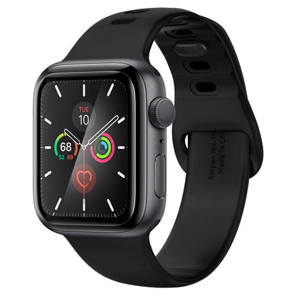 Pellicola Protettiva Spigen ProFlex EZ FIT per Apple Watch 44mm Series, Set 2 pezzi, Vetro Flessibile, Nero