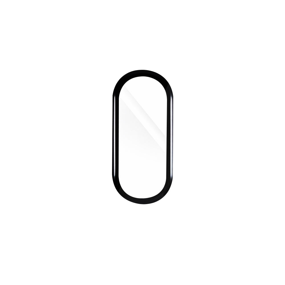 Pellicola Protettiva Techsuit Nano Flex per Xiaomi Smart Band 8, Set 2 pezzi, Plastica, Nera