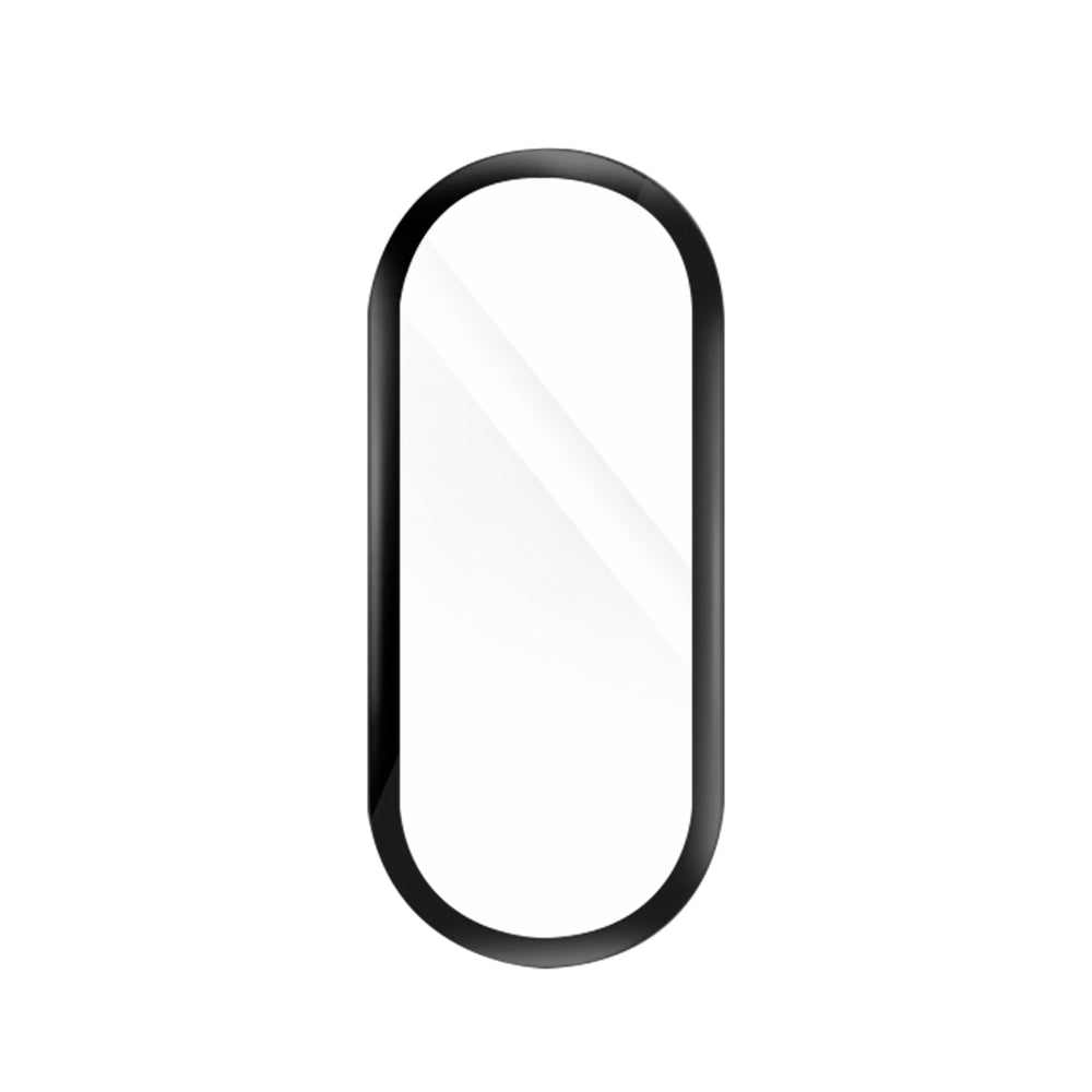 Pellicola Protettiva Techsuit Nano Flex per Xiaomi Smart Band 9, Set 2 pezzi, Plastica, Nera