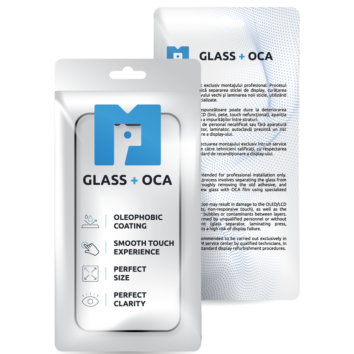 Screen Glass + OCA MP compatible with Apple iPhone 11, Black