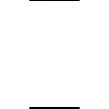 Vetro Schermo + Colla Edge / OCA Forward Guard per Samsung Galaxy S22 Ultra 5G S908, Nero