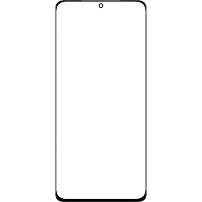 Vetro Schermo + Colla Edge / OCA Forward Guard per Samsung Galaxy S21 Ultra 5G G998, Nero