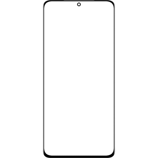 Vetro Schermo + Colla Edge / OCA Forward Guard per Samsung Galaxy S21 Ultra 5G G998, Nero