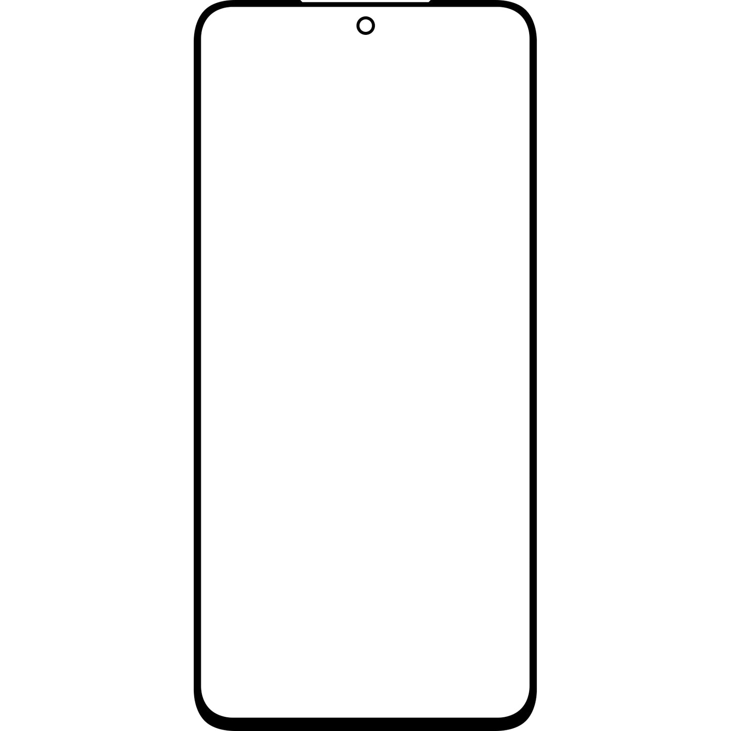 Vetro Schermo + OCA Forward Shield per Samsung Galaxy S21 FE 5G G990, Nero