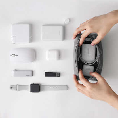 Borsa Accessori UGREEN LP285, Universale, Grigia