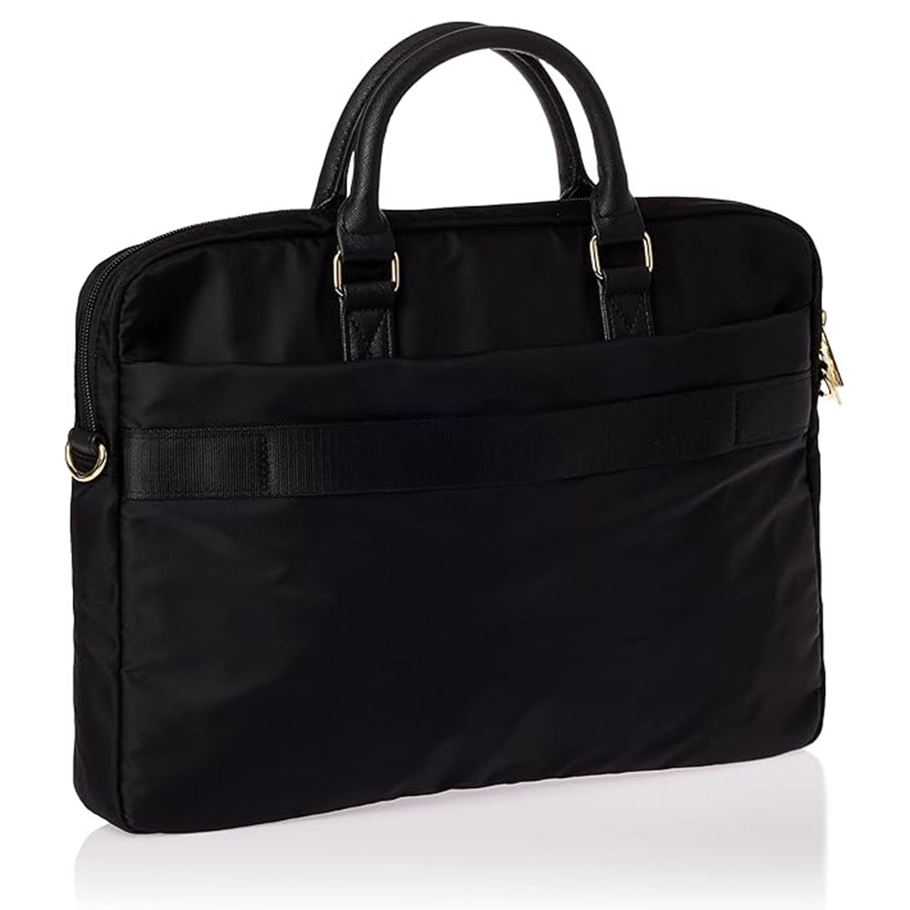 Borsa Guess Triangle Logo per Laptop 16 pollici, Nera