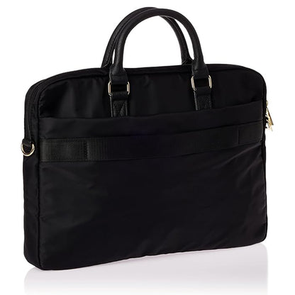Borsa Guess Triangle Logo per Laptop 16 pollici, Nera