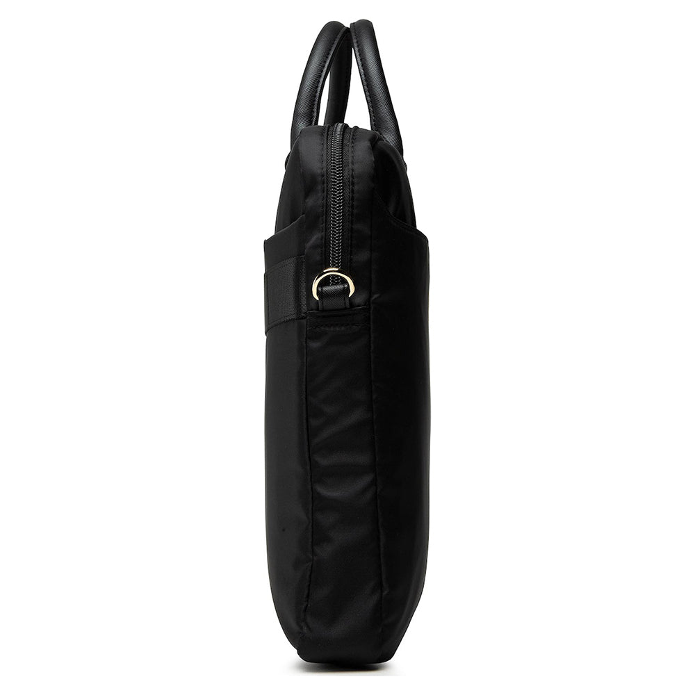 Borsa Guess Triangle Logo per Laptop 16 pollici, Nera