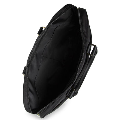 Borsa Guess Triangle Logo per Laptop 16 pollici, Nera