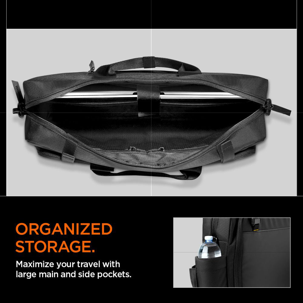 Borsa Spigen Klasden per Laptop 16 pollici, Nera