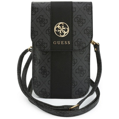 Borsa Universale per Telefono, Guess, 4G Classic Logo Stripe, Nera