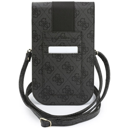 Borsa Universale per Telefono, Guess, 4G Classic Logo Stripe, Nera