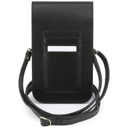 Borsa Universale per Telefono, Guess, 4G Grained Classic Logo, Nera