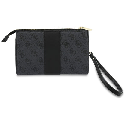 Borsa universale per telefono, Guess, 4G Round Classic Logo Stripe, nera