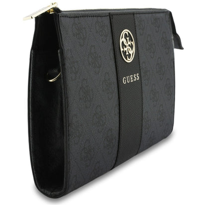 Borsa universale per telefono, Guess, 4G Round Classic Logo Stripe, nera