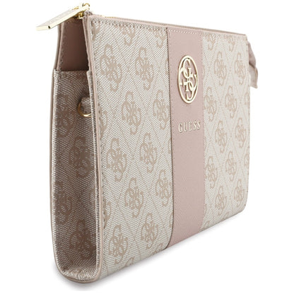 Borsa universale per telefono, Guess, 4G Round Classic Logo Stripe, rosa