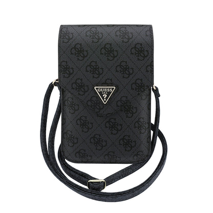 Borsa Universale per Telefono, Guess, Fliptok Triangle 4G, Nera