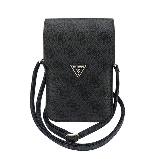 Borsa Universale per Telefono, Guess, Fliptok Triangle 4G, Nera