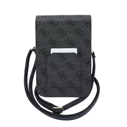 Borsa Universale per Telefono, Guess, Fliptok Triangle 4G, Nera