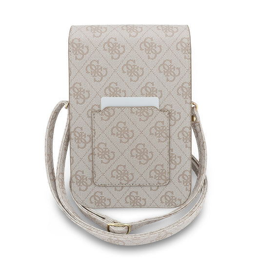 Borsa Universale per Telefono, Guess, Fliptok Triangle 4G, Rosa