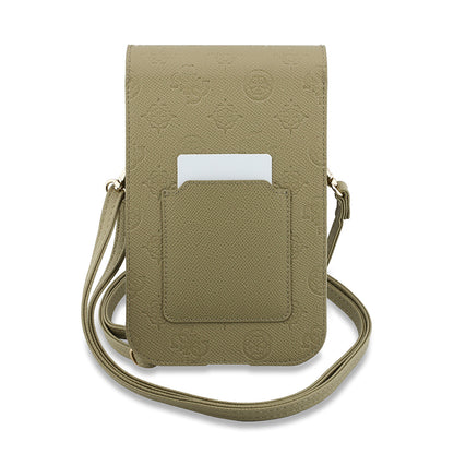 Borsa Universale per Telefono, Guess, Grained Peony, Beige