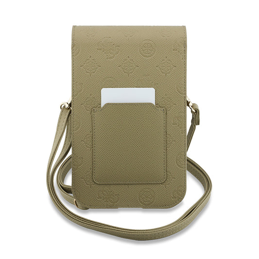 Borsa Universale per Telefono, Guess, Grained Peony, Beige