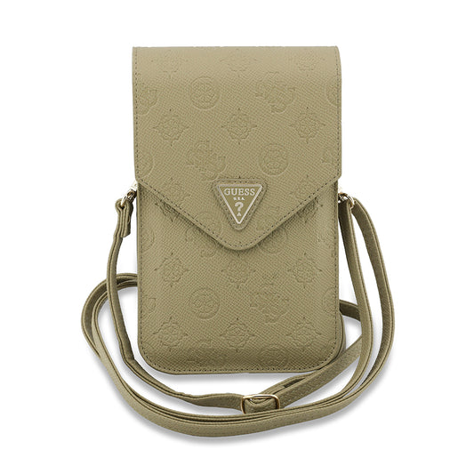 Borsa Universale per Telefono, Guess, Grained Peony, Beige