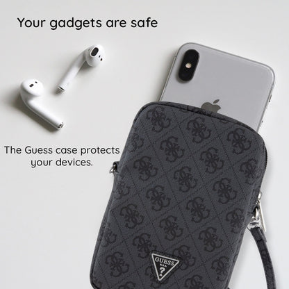 Borsa Universale per Telefono, Guess, Triangle 4G, Dorata