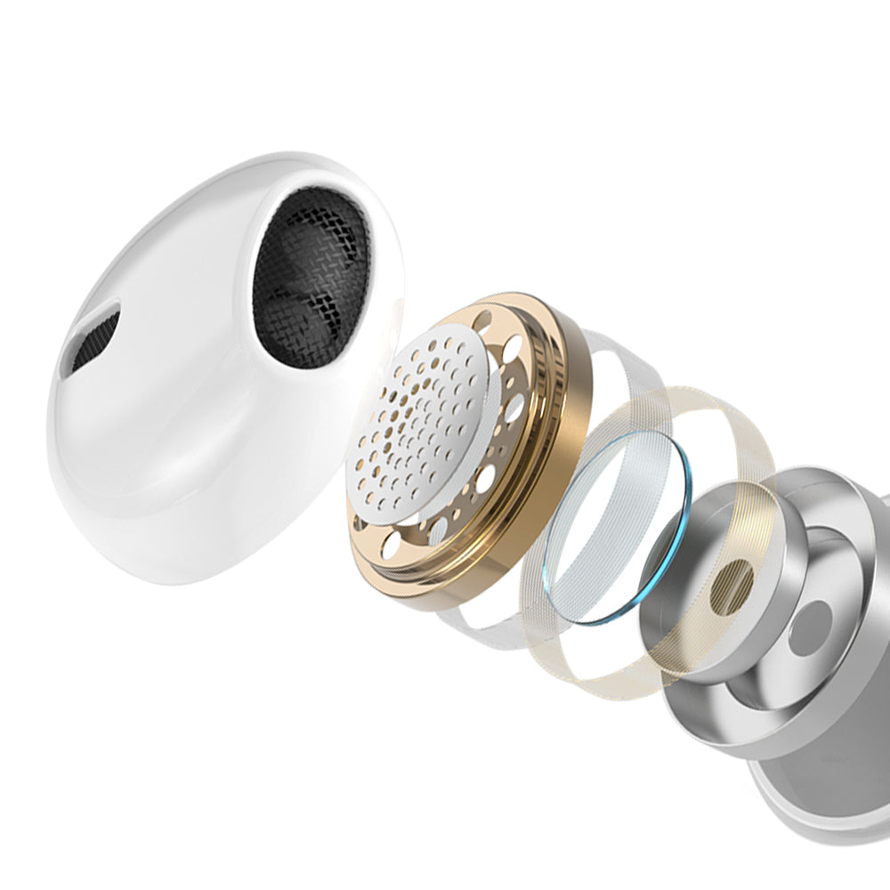 Auricolari 3.5mm BWOO HF05, Bianco