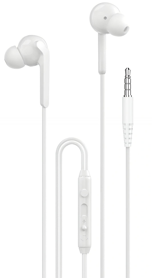 Handsfree 3.5mm Dudao X3+, Bianco