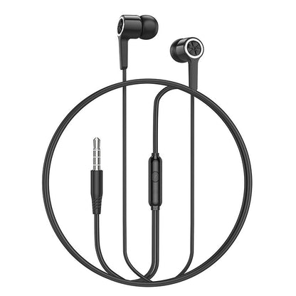 Handsfree 3.5mm HOCO M104, Nero