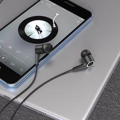 Handsfree 3.5mm HOCO M104, Nero