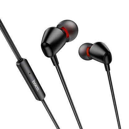 Auricolari con jack da 3,5 mm HOCO M107, Nero