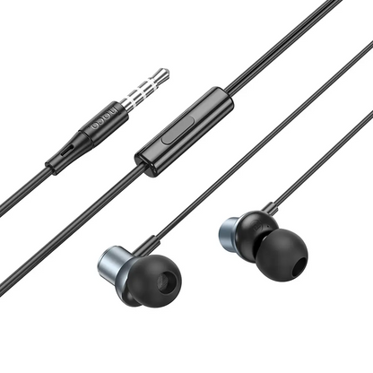 Auricolari 3.5mm HOCO M110, Grigio