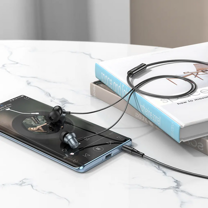 Auricolari 3.5mm HOCO M110, Grigio
