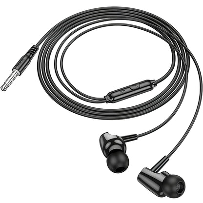 Auricolare 3.5mm HOCO M112, Nero