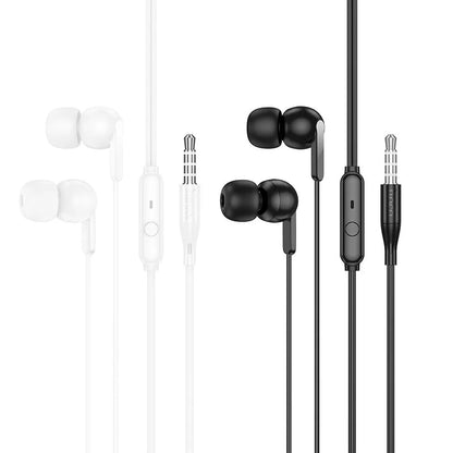 Handsfree 3.5mm HOCO M124, Nero