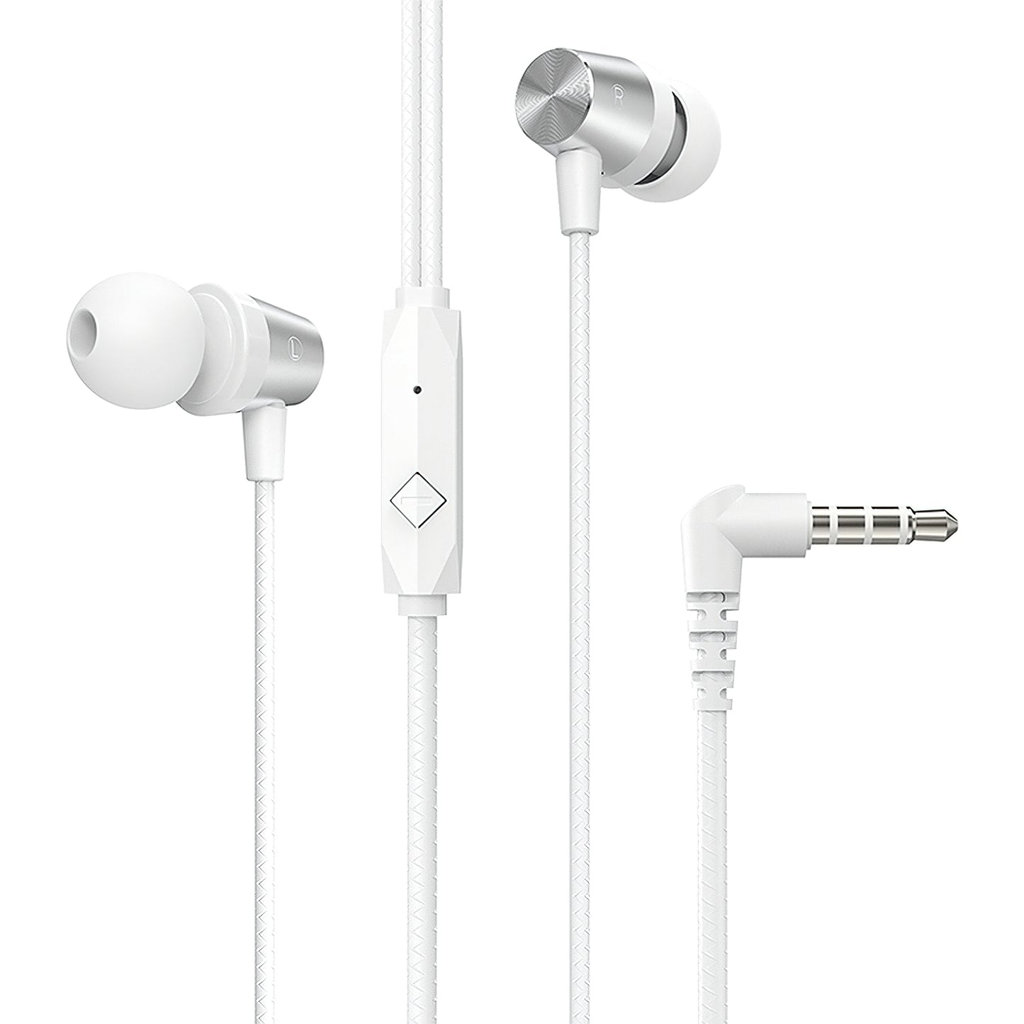 Handsfree 3.5mm HOCO M79, White