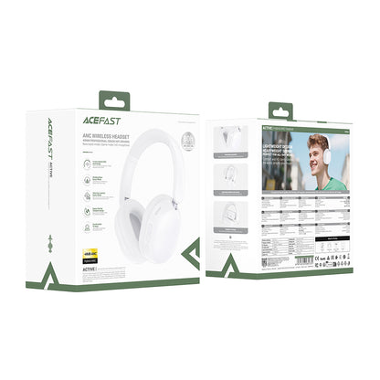Handsfree Bluetooth Acefast H12, A2DP, ANC, Nero