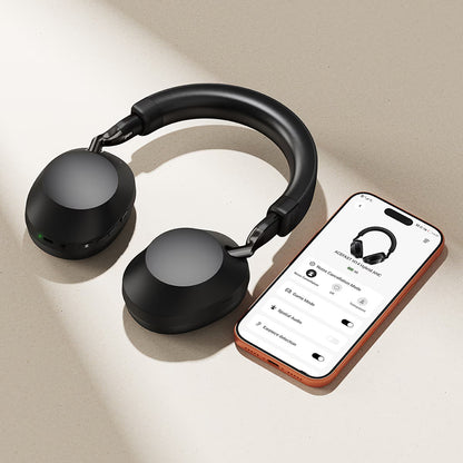 Auricolari Bluetooth Acefast H14, A2DP, ANC, Nero