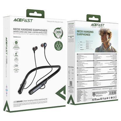 Handsfree Bluetooth Acefast N5, A2DP, Nero