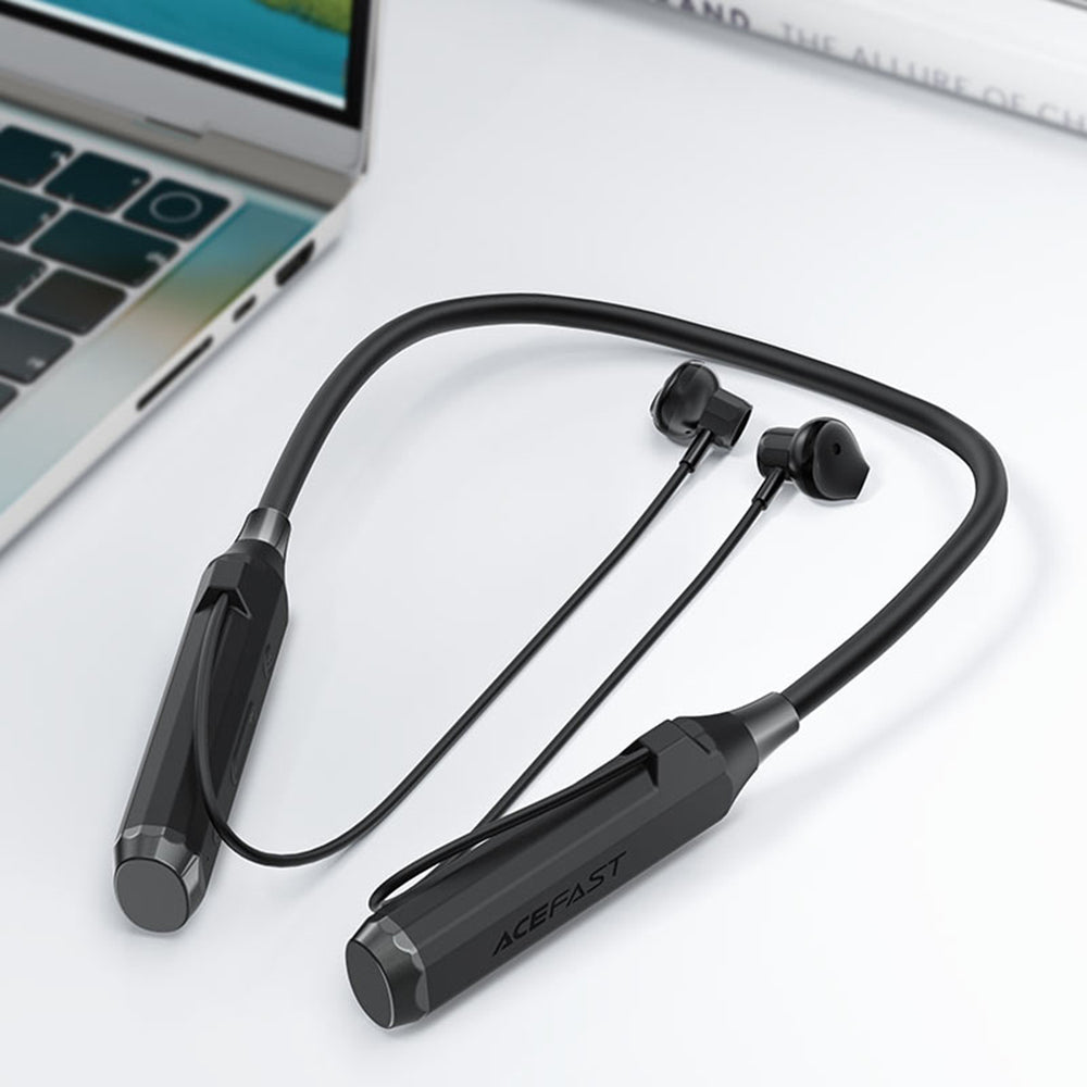 Auricolare Bluetooth Acefast N6, A2DP, Nero