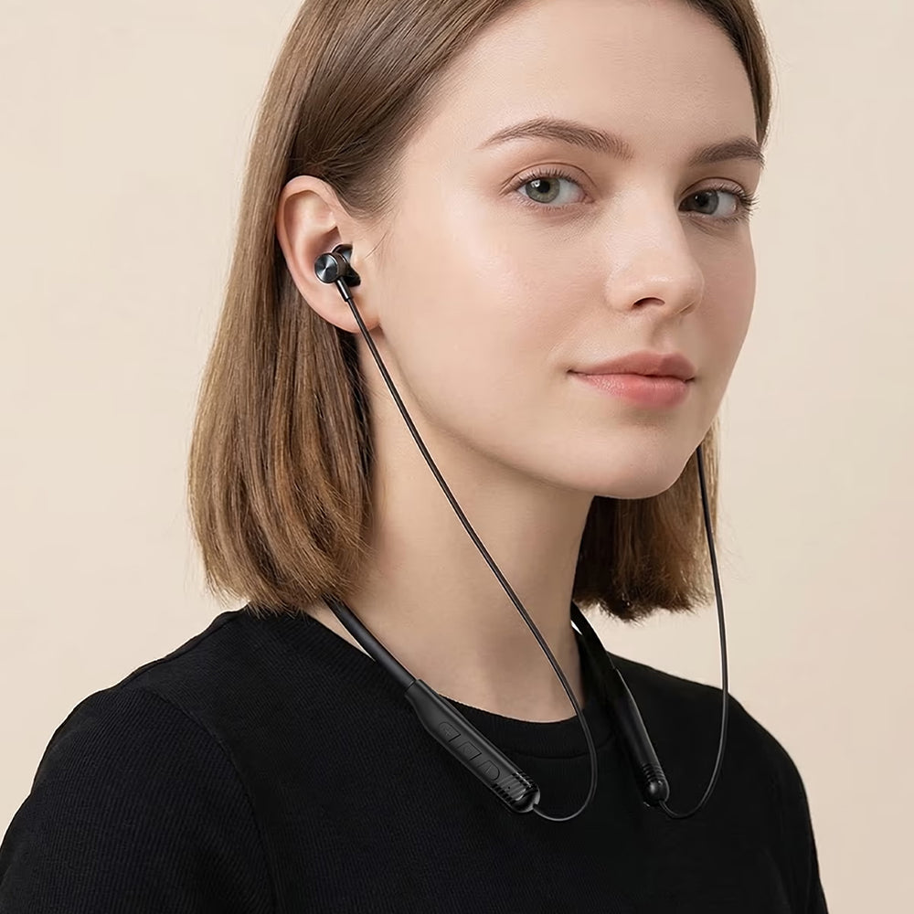 Auricolari Bluetooth Acefast N9, A2DP, Nero