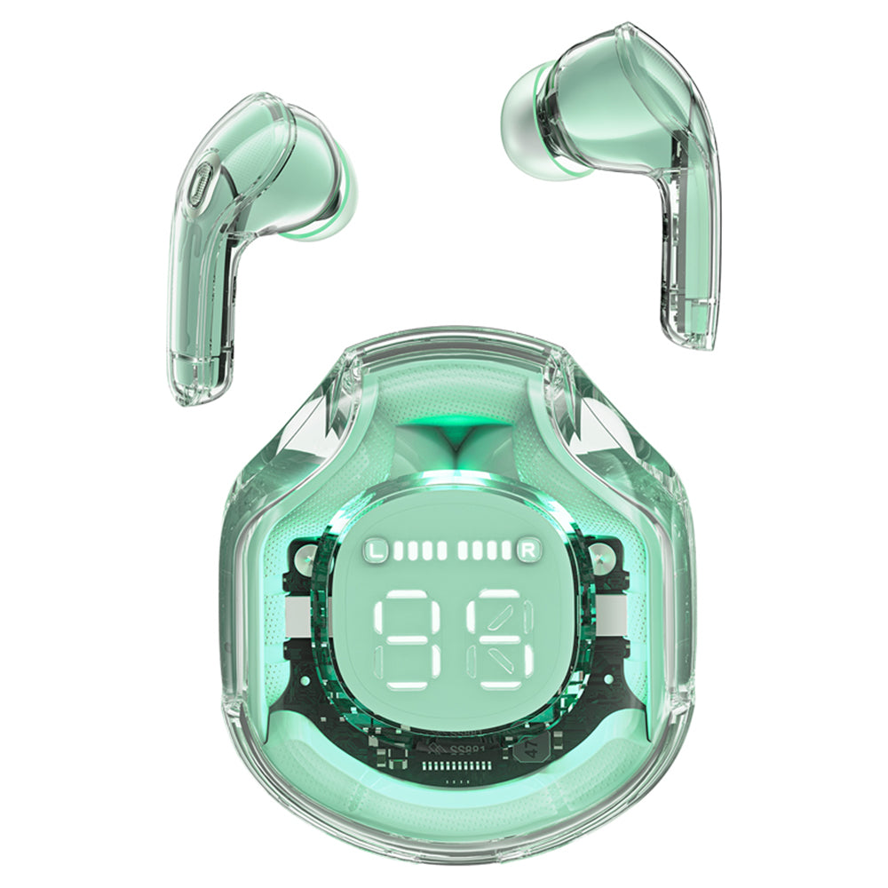 Auricolari Bluetooth Acefast T8, TWS, Verde