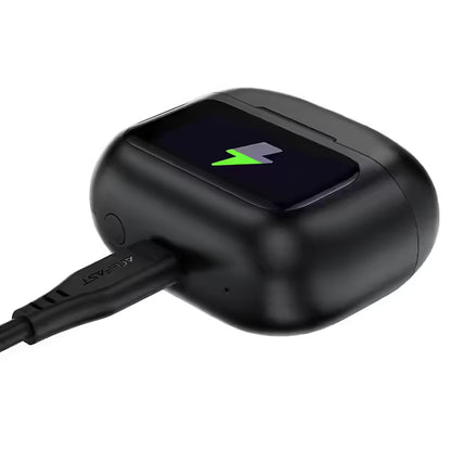 Auricolari Bluetooth Acefast W6, TWS, ANC, Nero