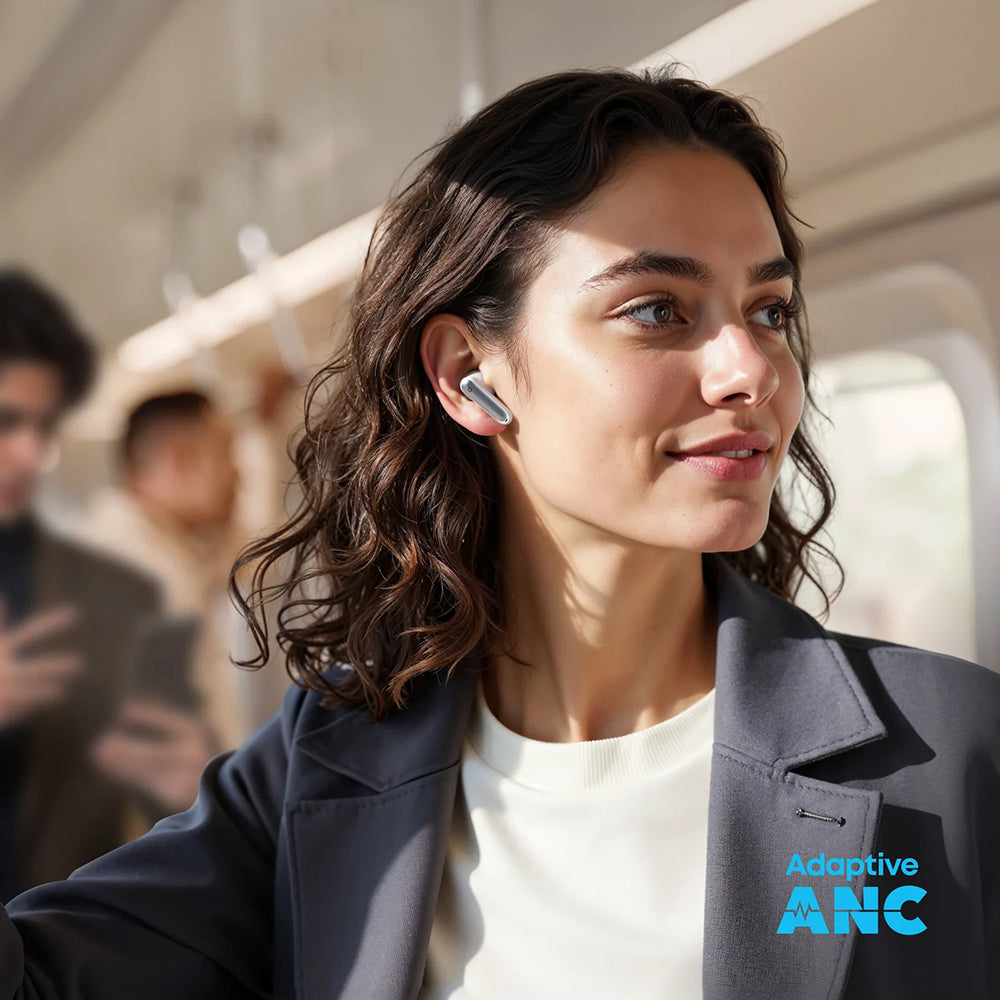 Handsfree Bluetooth Anker SoundCore P41i, TWS, ANC, Bianco A3937G21