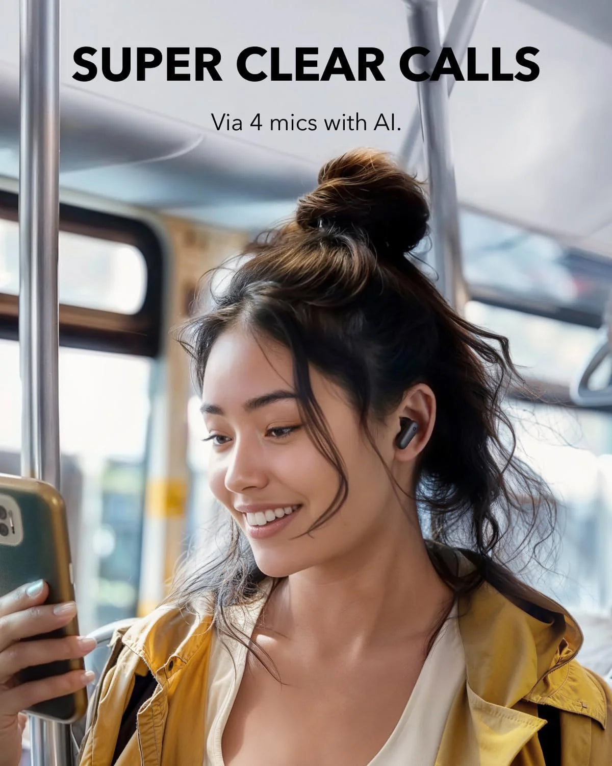 Handsfree Bluetooth Anker SoundCore P30i, TWS, ANC, Nero A3959Z11